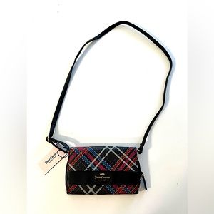 Juicy couture punk rock plaid crossbody.